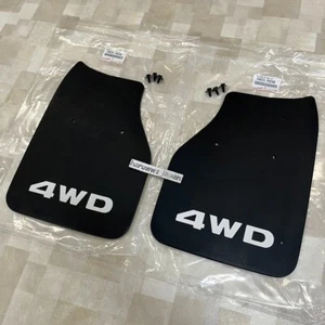 OEM TOYOTA HILUX PICKUP 4RUNNER 89-95 4WD Rear Mud Flaps Guards LH RH Genuine - Picture 1 of 9