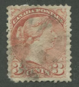 CANADÁ #37/41 USADO PEQUEÑO QUEEN ELEGANTE CANCELACIÓN DE CORCHO - Imagen 1 de 1