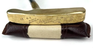 Vintage Acushnet Titleist BullsEye putter John Reuter Jr 33,5" RH con copricapo OS4-S - Foto 1 di 14