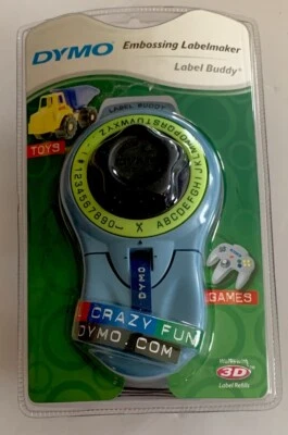 New DYMO Label Buddy Embossing Labelmaker w/ 3/8" Label Roll Included Foto 1 de 2