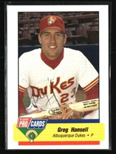 Greg Hansell 1994 Fleer ProCards #838  Baseball Card