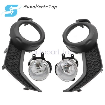 4 piezas para Toyota 4Runner 2014 2015 2016 2017 2018 2019 2020 luz antiniebla + bisel de lámparas Foto 1 de 4