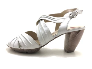 Högl Damen Sandale Sandalette Pantolette Grau Gr. 40 (UK 6,5) - Bild 1 von 5