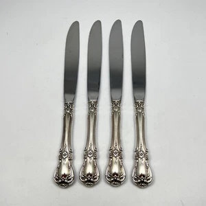 Towle Sterling Modern Hollow Knife Old Master Handle Floral Flatware 8 7/8 4Pc - Picture 1 of 8