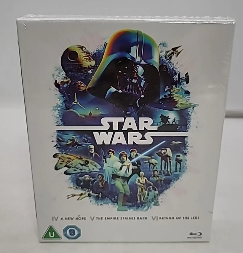 Star Wars: The Original Trilogy Episodes IV-VI (Blu-ray) Region Free U.S Compati - Image 1 of 4