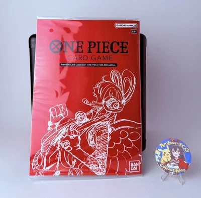 One Piece TCG Premium Card Collection Film Red Edition- ENG Factory Sealed New - Image 1 of 4