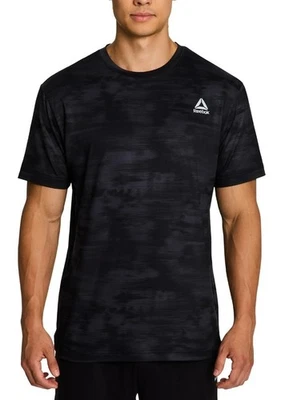 Camiseta Reebok Core Performance Para Hombre Golf Calce Clásico Estampado Negro 3XL,XL  Foto 1 de 4