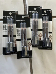Lot 4 COVERGIRL - Easy Breezy Brow Fill & Define 510 Soft Brown, 8 Total Pencils - Picture 1 of 1