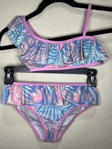 TOMMY BAHAMA GIRL SWIMSUIT TWO PIECES SIZE 7 - Picture 1 of 8