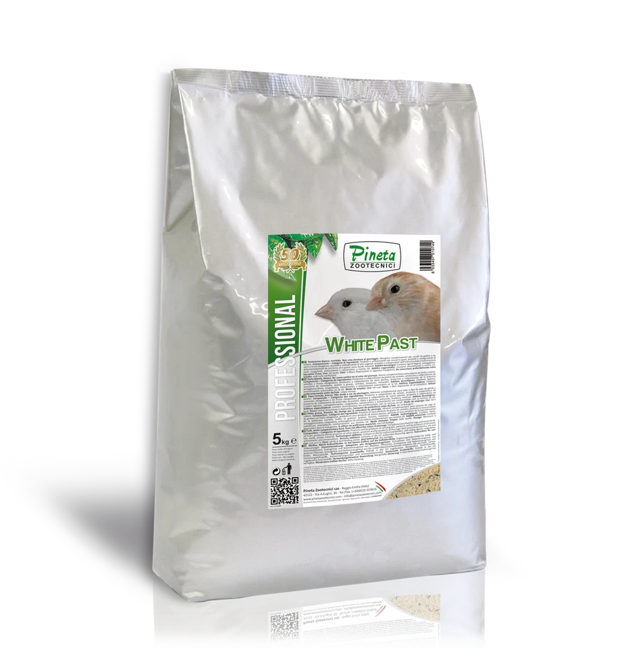 Eifutter Aufzuchtfutter für alle Vögel weiß feucht Pineta White Past 9kg - Bild 1 von 1