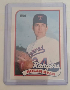 1989 Topps Traded - Nolan Ryan #106T - Foto 1 di 2