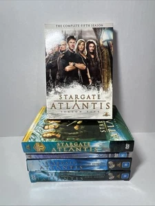 Stargate Atlantis Complete Season 1 2 3 4 5 Series Collection DVD (Region 4 + 1) - Picture 1 of 17