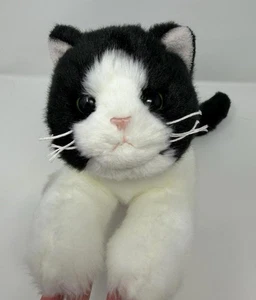 Bearington Collection Domino Katze Kätzchen realistische schwarze Katze Stofftier Smoking - Bild 1 von 4