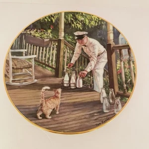 Sammelteller Milch von Ted Xaras Milkman Wandbild Wanddeko - Bild 1 von 6