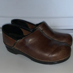 Dansko braune Leder Clogs Damengröße 39 US 8,5-9 - Bild 1 von 8