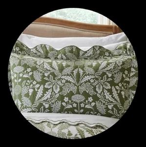Dorma Dandelion Pillowcase Forest Green NEW - Picture 1 of 1