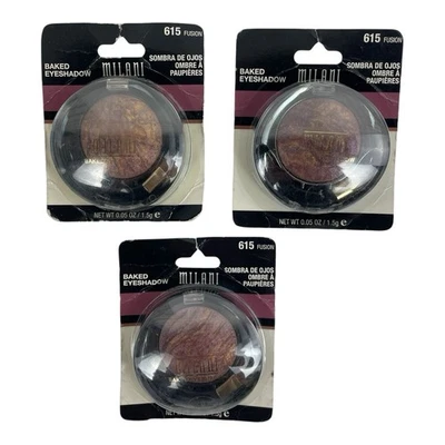 Lot of 3 Milani Baked Eyeshadow #615 Fusion - Image 1 of 4