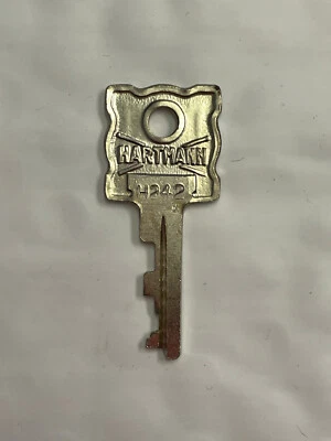 Vintage Hartmann Excelsior  #H242 Key-Luggage Steamer Trunk, Suitcase, Briefcase - Image 1 of 2