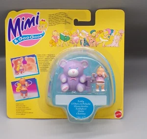 Vintage 1995 Bluebird Mattel MIMI & The GOO GOOS Teddy Bear SEALED Figur MOC - Bild 1 von 7