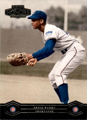2004 Playoff Honors #46 Ernie Banks Chicago Cubs Foto 1 de 2
