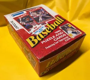 1990 Donruss BASEBALL Carte Cera HOBBY BOX di 36 Confezioni Non Cercate GONZALEZ Rookie - Foto 1 di 3