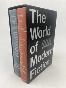 THE WORLD OF MODERN FICTION American & European Steven Marcus 2 Vol Box Set - Picture 1 of 24