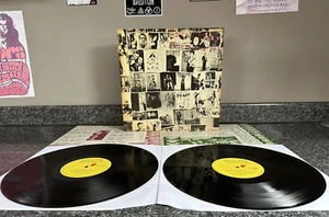 LP VINYL ROLLING STONES ALBUM EXILE ON MAIN STREET UK 1ST PRESS 1972 EX/EX SUPER - Picture 1 of 16