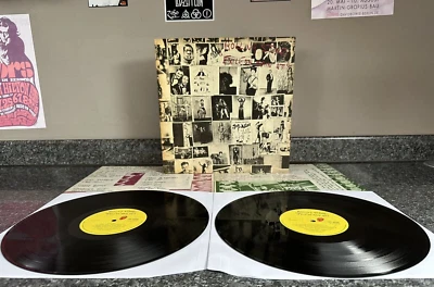 LP VINYL ROLLING STONES ALBUM EXILE ON MAIN STREET UK 1ST PRESS 1972 EX/EX SUPER - Image 1 of 4