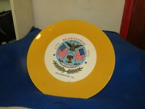 1776 BICENTENARIO 1976 TARGA GIALLA - Foto 1 di 8