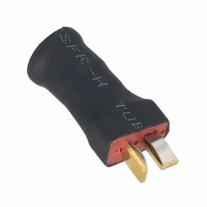 Enchufe hembra de alimentación de CC 5,5x2,1 mm para enchufe en T de nailon de Deans macho sin cables adaptador RC - Imagen 1 de 2