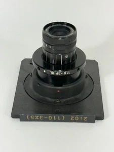 Fuji Fujinon-EFC 51.3mm Enlarger MiniLab Lens ~ 110-3P.BL ~ 2:02 110-3x5 - Picture 1 of 9