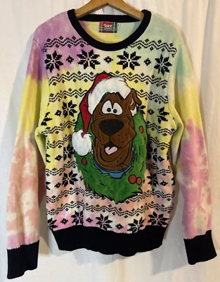 Suéter Spencers Scooby Doo Feo Navidad XL DEFECTUOSO Foto 1 de 4