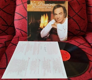 NEIL DIAMOND ** The Christmas Album ** ORIGINAL 1992 Spain LP w/ INSERT - Picture 1 of 4