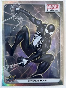 2022 UD Marvel Platinum Rainbow #83 Spider-Man - Picture 1 of 2