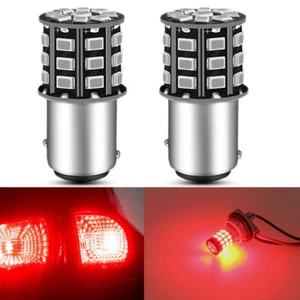 Red Stop/Brake Light LED Bulbs 2pk - Fits Listed Subaru Vehicles - 1157 - Picture 1 of 5