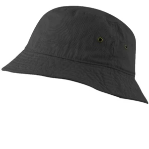 Bucket Hat Mens Women Outdoor Fishing Hunting Sun Cap Visor 100% Cotton Summer - Picture 1 of 22