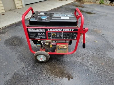 Портативный газовый генератор Gentron GG10020 8000 Вт / 10 000 Вт с электрическим запуском - Изображение 1 из 4