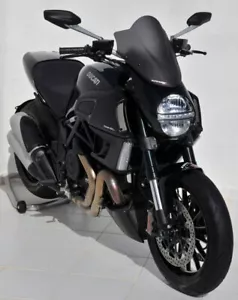 Cupolino DIAVEL (+ kit fix ) 2011 2013 colore trasparente double bubble 39 cm pr - Foto 1 di 3