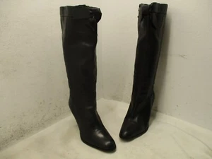 Stivali MATISSE Catie neri in pelle con zip al ginocchio alla moda donna taglia 9 M - Foto 1 di 8