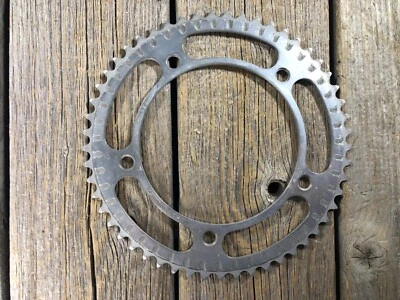 ВИНТАЖНЫЙ ВЕЛОСИПЕД CAMPAGNOLO ПЕРЕДНЯЯ ЗВЕЗДОЧКА 53T 151 BCD 151 ММ Б/У - Изображение 1 из 2