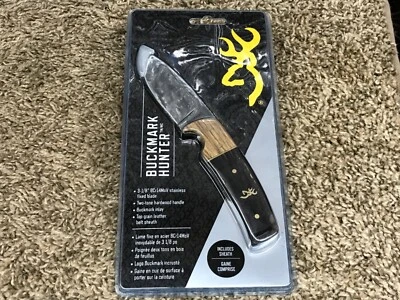 New Browning Buckmark Hunter Fixed Knife 3220271 - Image 1 of 4