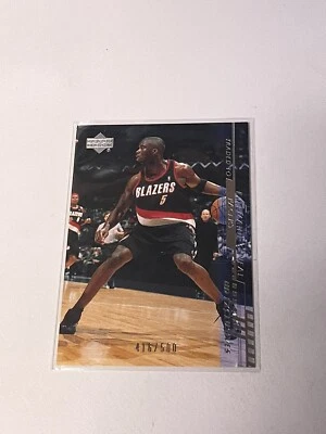 2000-01 Upper Deck Exclusives Jermaine O’Neal  /500 **027918 - Image 1 of 2