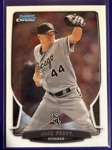 2013 Bowman Chrome Baseball Card Jake Peavy #82 Chicago White Sox - Picture 1 of 2