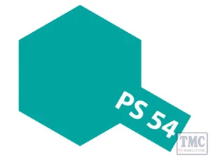 86054 Tamiya PS-54 Cobalt Green Polycarbonate Spray - Picture 1 of 1