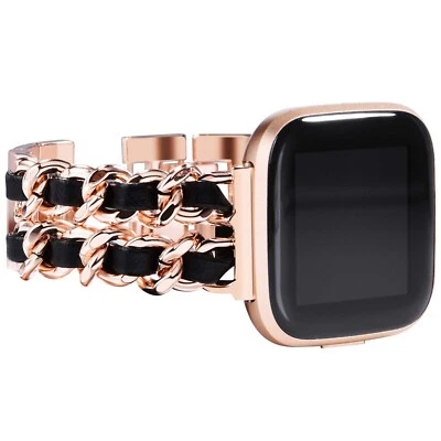 Banda NewWays Compatible para Fitbit Versa/Versa2 para Mujer Oro Rosa... Envío Rápido Foto 1 de 4