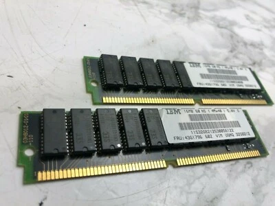 43G1796 IBM 16MB 60NS 72-pin dimm memory 602 VIM UQAQ 32G8212 VINTAGE RAM STICK  - Image 1 of 3