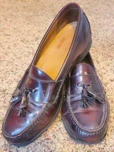 Cole Haan NikeAir Einlegesohlen Burgund Freizeit Slipper Quaste Halbschuhe Schuhe 9 - Bild 1 von 8