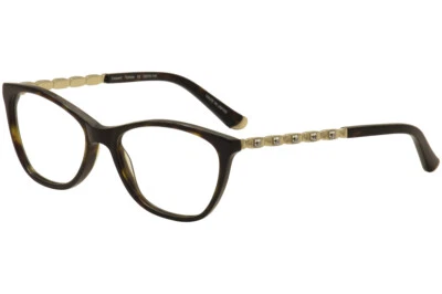 Judith Leiber Couture Mujeres Media Luna Anteojos Tortuga/Dorado Marco Óptico 53mm Foto 1 de 4