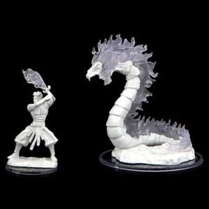 ASHARI FIRETAMER & ASHARI INFERNO SERPENTE ruolo critico Minis Wizkids WZK90476 - Foto 1 di 3