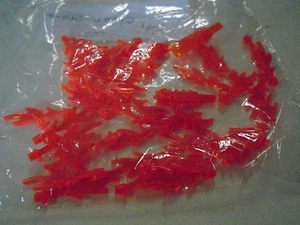 Lote de 41 piezas transparentes de neón naranja transparente - Imagen 1 de 1